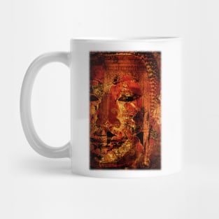 The Lord Buddha - Abstract Illustration Of The Face Of The Lord Mug